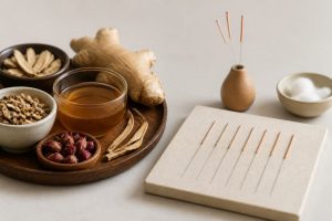 Read more about the article Acupuncture vs Herbal Medicine for Bloating Relief