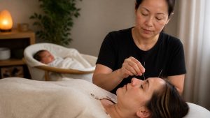 Read more about the article Can Acupuncture Help Postpartum Hormonal Changes?